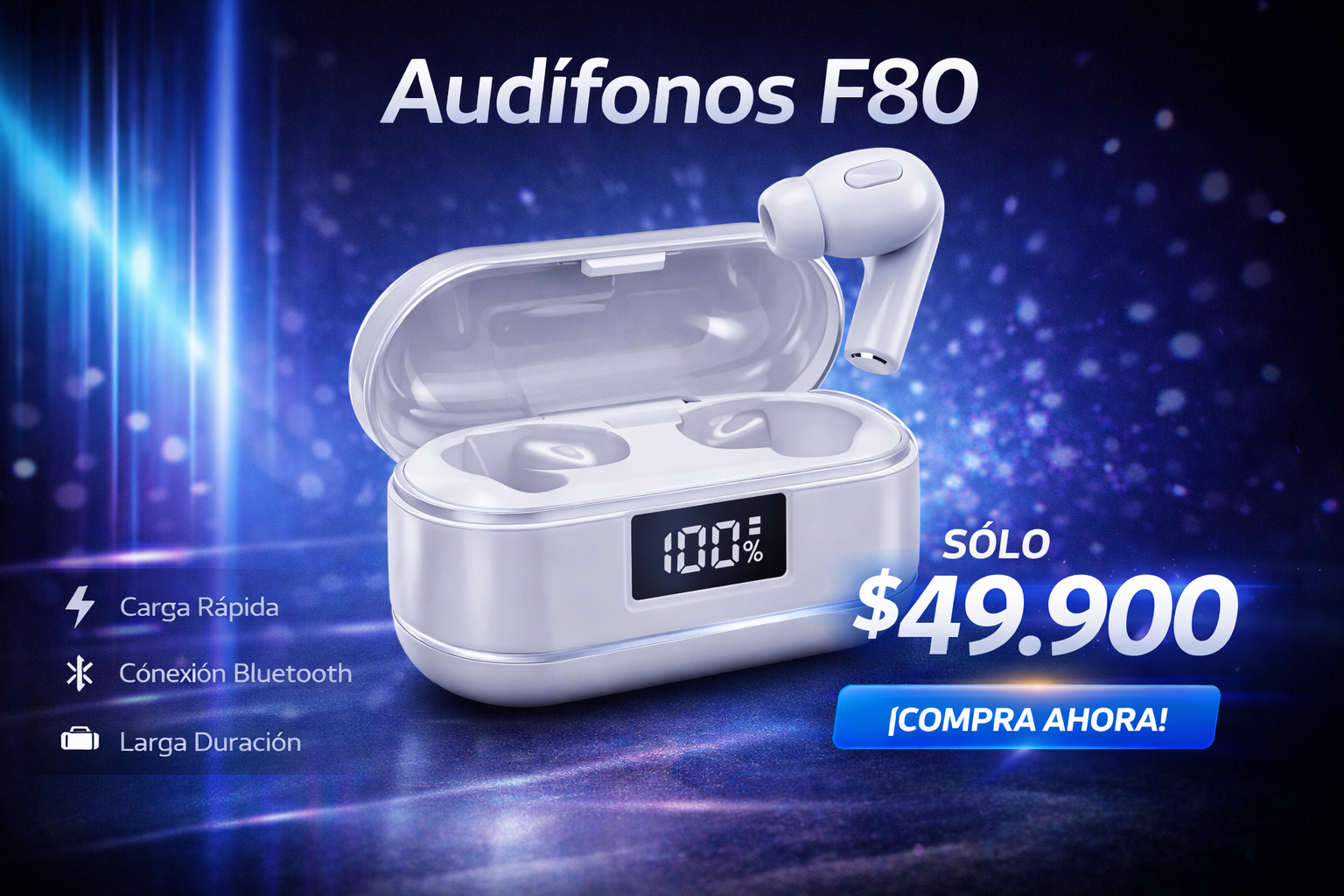 AUDIFONOS F80